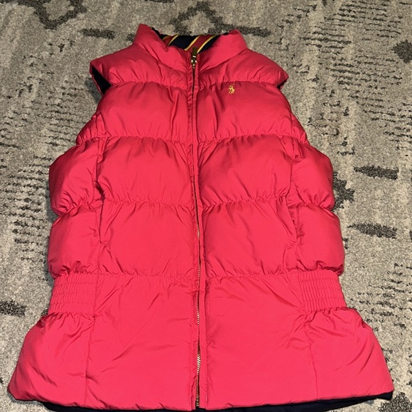 Ralph Lauren Girls Reversible Down Filled Puffer Vest size L (12/14) - Picture 4 of 7
